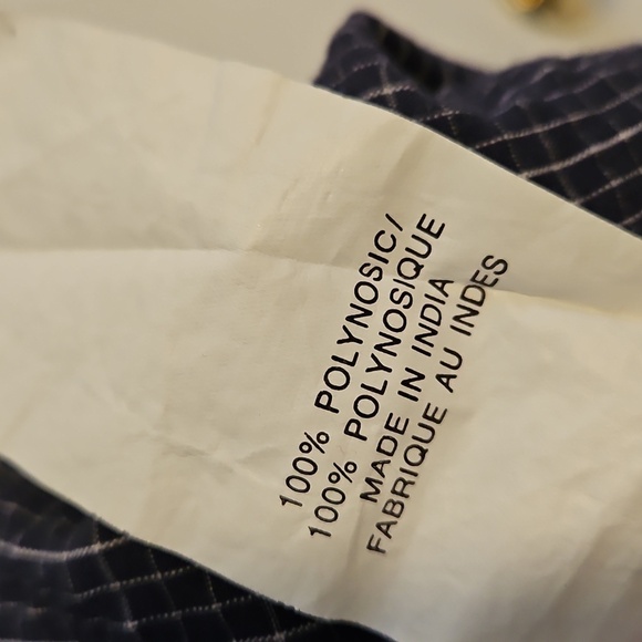 Vintage Levi's Shirt Plaid Mens L Large navy Red Tab Button down Short Sleeve - Picture 5 of 7